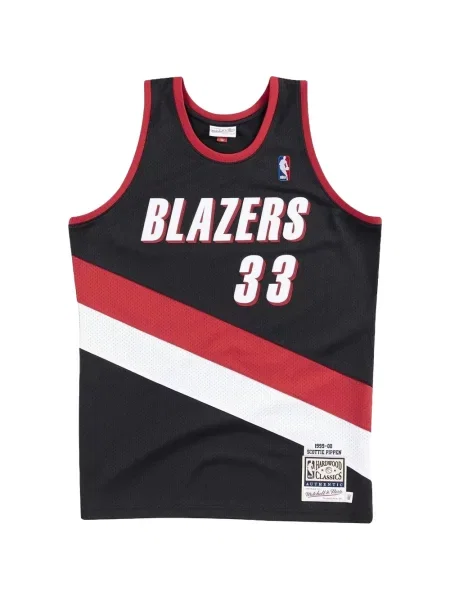 Sacou Mitchell & Ness din jerseu negru