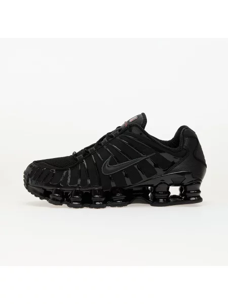 Sneakers Nike Shox TL Black/ Black-Mtlc Hematite-Max Orange EUR negru