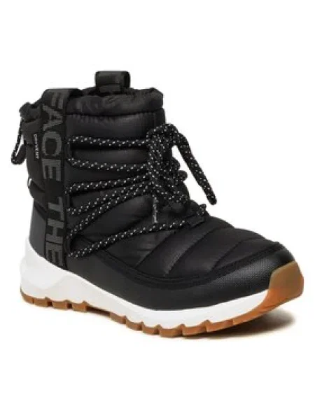 The North Face Cizme de zăpadă Thermoball Lace Up Wp negru