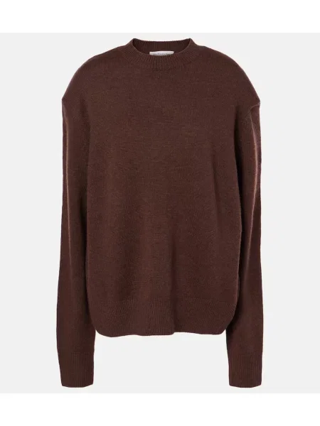 Pulover The Frankie Shop de lână maro