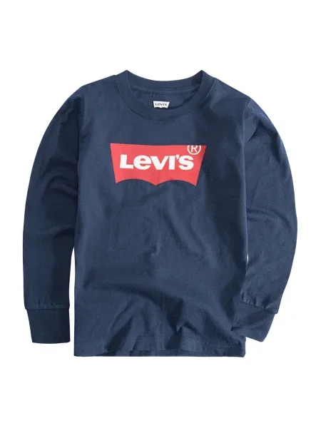 LEVI'S Tricou bleumarin / roșu alb