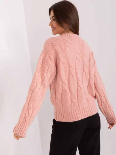 Pulover Fashionhunters roz