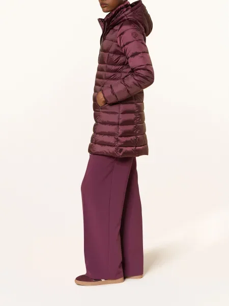 Save The Duck Płaszcz Pikowany Reese Z Odpinanym Kapturem rot czerwony