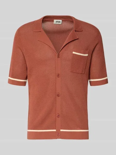 Koszula casualowa o kroju slim fit w imitacji dzianiny model FLAVIRO' Drykorn