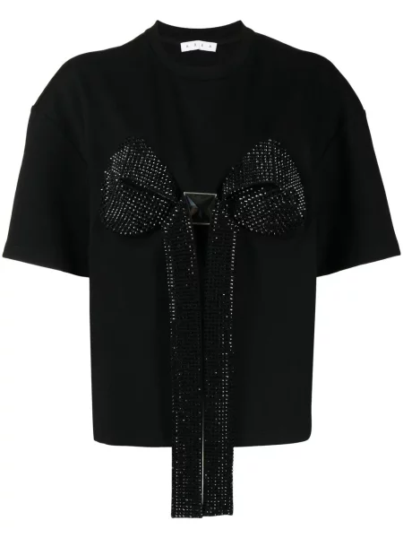 Koszulka Area z kryształkami czarna