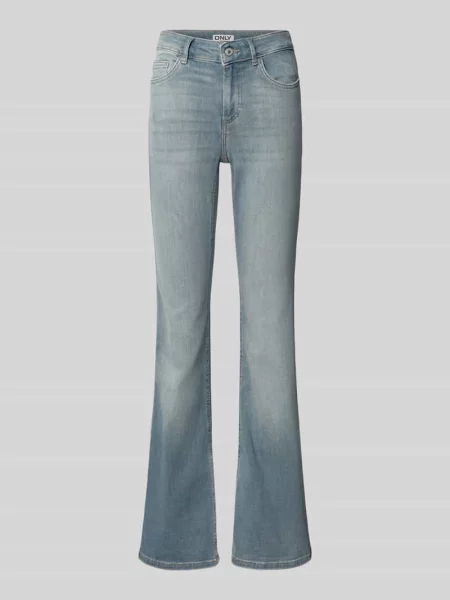 Jeansy o kroju regular fit bootcut z mieszanki bawełny model BLUSH' Only