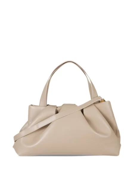 Τσάντα shopper Themoirè με βολάν