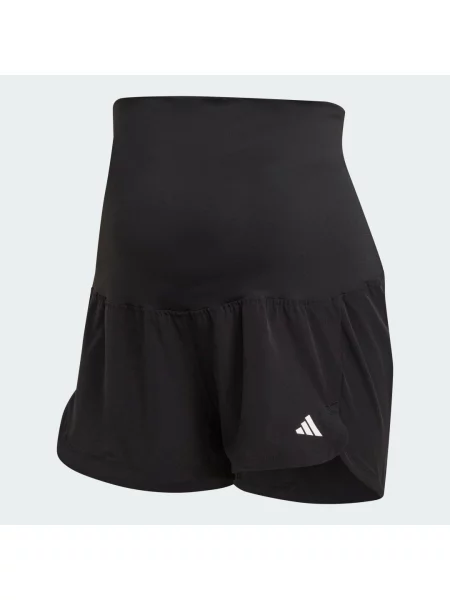 Těhotenské šortky Pacer Woven Stretch Training bílé