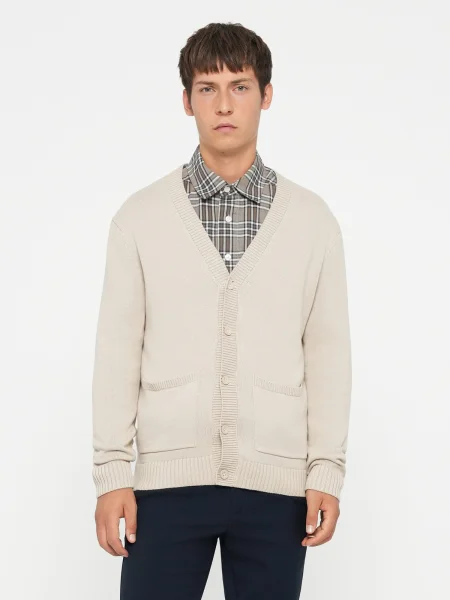 Only & Sons Kardiganas ONSALEC sidabro pilka