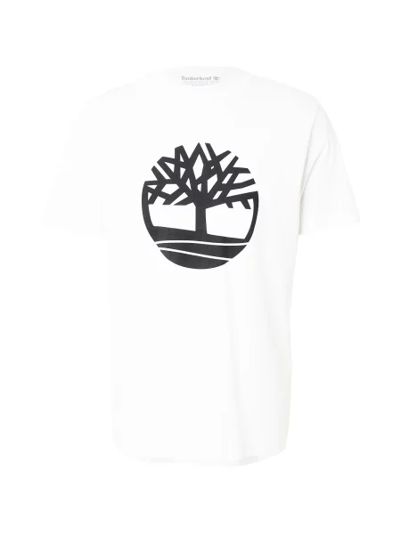 TIMBERLAND Tricou NORTHWOOD TREE negru alb