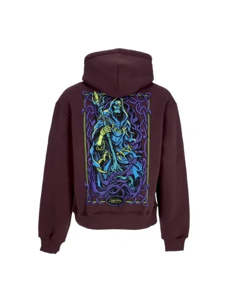 Bluza z kapturem Dolly Noire z kapturem fioletowa