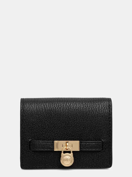 Michael Kors De piele portofel Hamilton Moderne negru