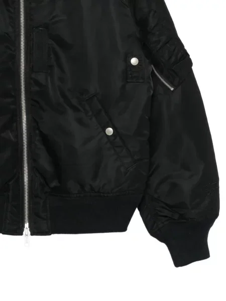 Geacă bomber Stüssy cu broderie negru
