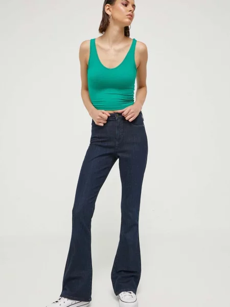 Hollister Co. Top zelena