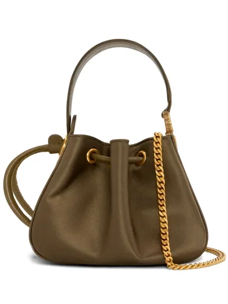 Geantă Oscar De La Renta de cristal maro