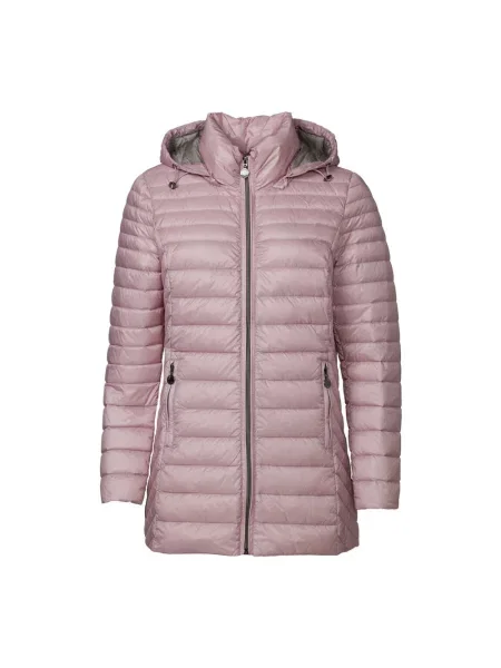 Pikowana kurtka puchowa Danwear różowa