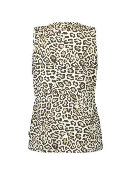 Top Goldbergh cu imagine cu model leopard