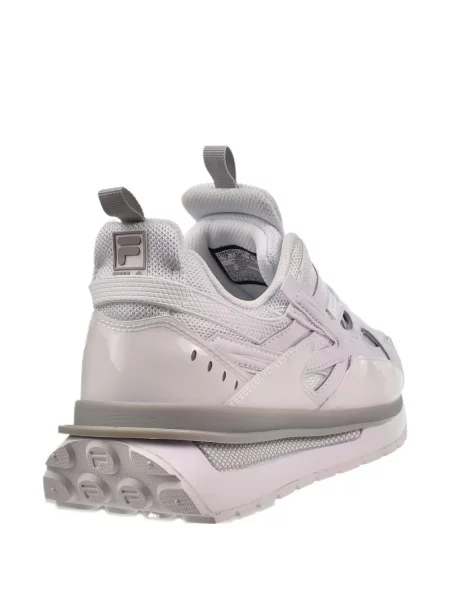 Sneakerși Fila cu petice alb