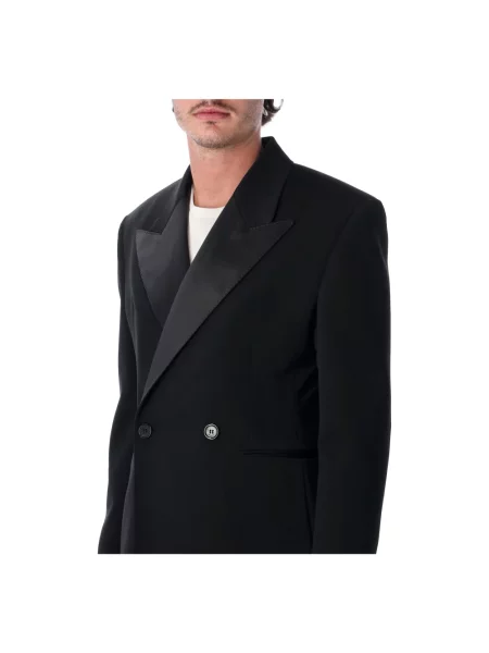 Marynarka Saint Laurent dwurzędowa czarna