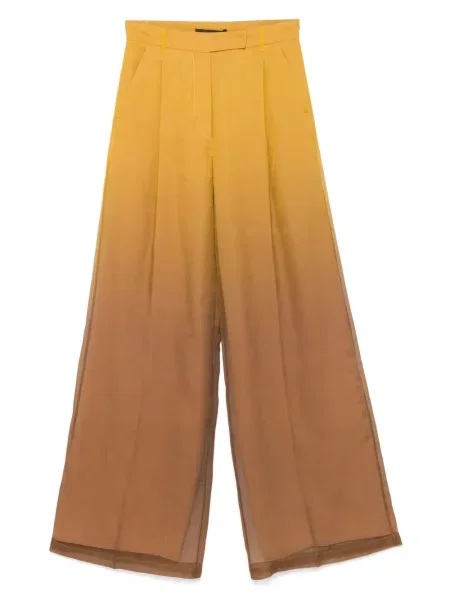 Pantaloni Max Mara galben