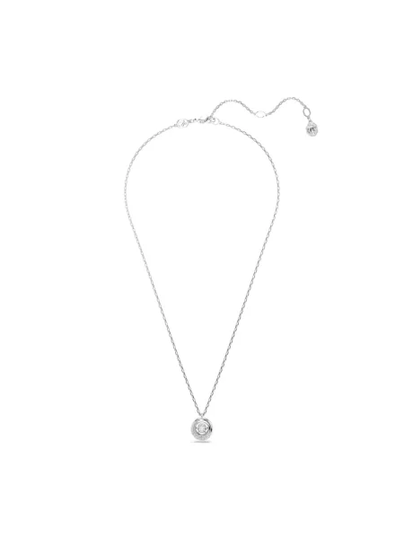Naszyjnik Swarovski szary