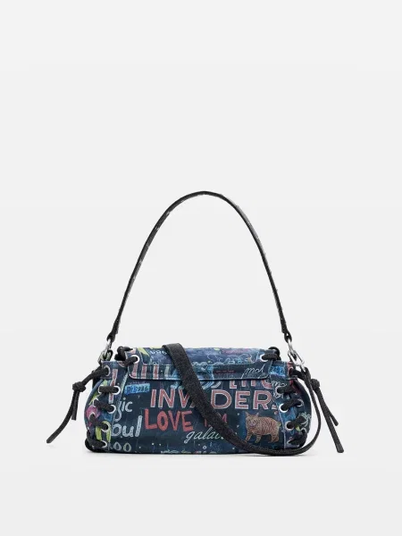 Geanta crossbody Desigual negru