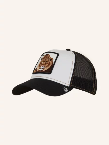 Goorin Bros. Kšiltovka The King Lion černá bílá