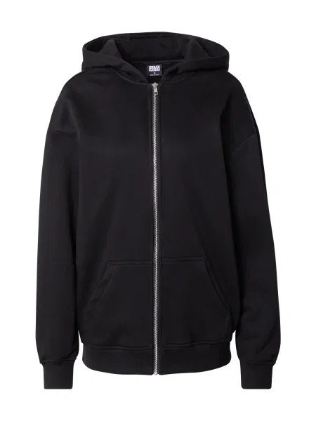Urban Classics Hanorac / alb negru