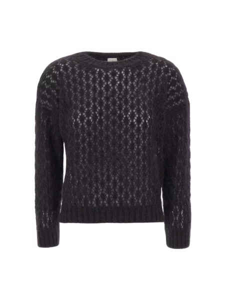 Dzianinowy sweter Eleventy czarny