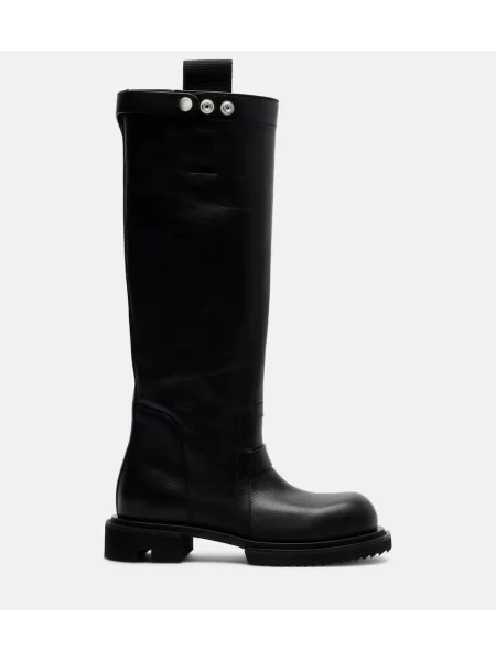 Cizme Rick Owens din piele negru