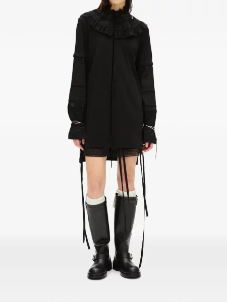 Rochie tip cămașă Ann Demeulemeester negru