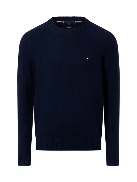 Tommy Hilfiger Sweter blau granatowy