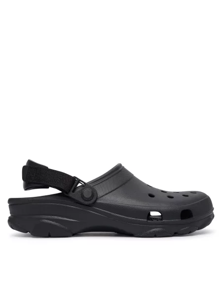 Классические шлепанцы Crocs черные