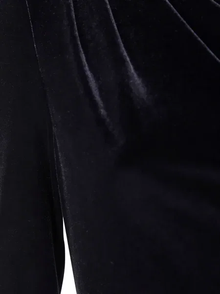 Rochie Lauren Ralph Lauren de catifea cu un umăr gol negru