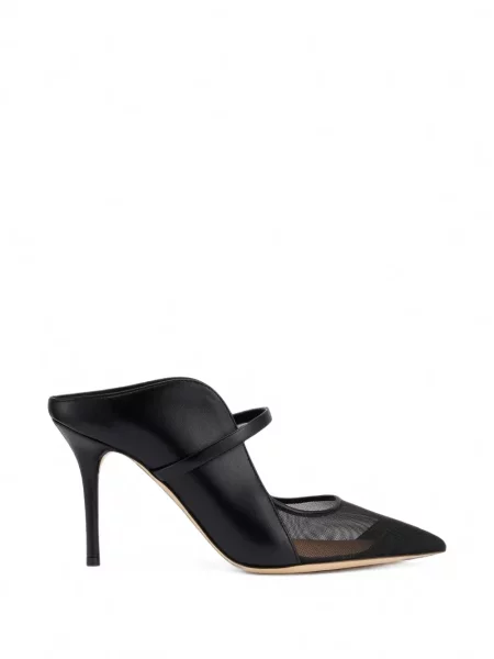 Papuci tip mules Malone Souliers plasă negru