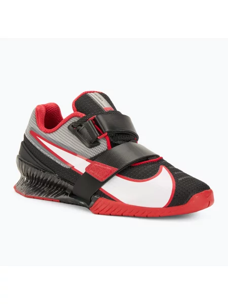 Buty do podnoszenia ciężarów Nike Romaleos 4 black/white/university red białe