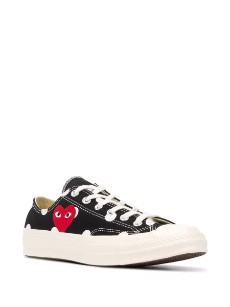 Tenisky Comme Des Garçons Play X Converse černé