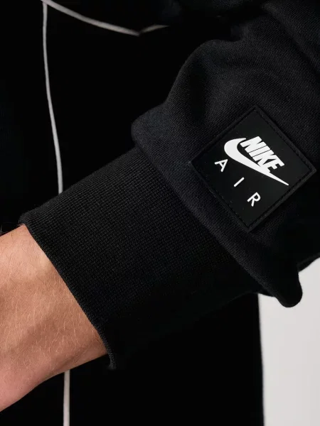 Nike Sportswear kapucnis melegítőfelső férfi pamuttal Air fekete
