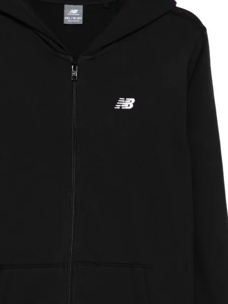 Bluza z kapturem dziecięca New Balance czarna