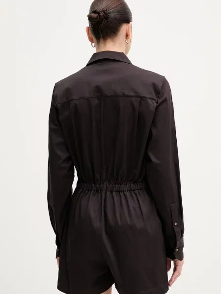 Lacoste kezeslábas női elasztánnal barna