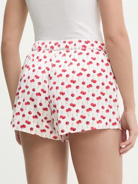 Pyžamové šortky Abercrombie & Fitch béžová