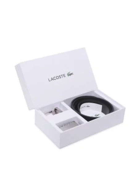 Ζώνη Ανδρική Lacoste μαύρο