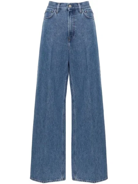 Blugi Toteme cu talie înaltă albastru