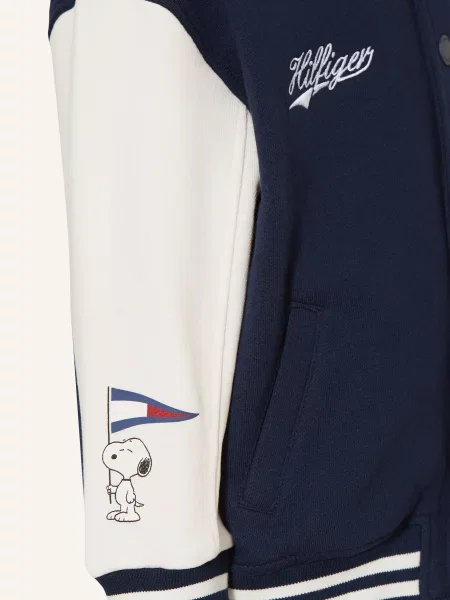 Tommy Hilfiger Kurtka W Stylu College blau biała
