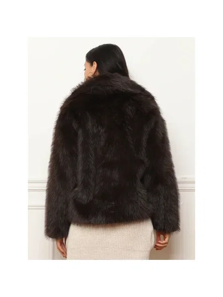 Palton La Modeuse maro