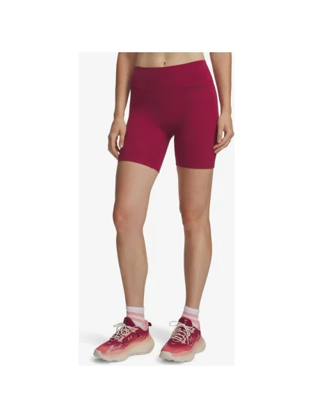 Krótkie legginsy Under Armour Motion burdeos XS czerwone