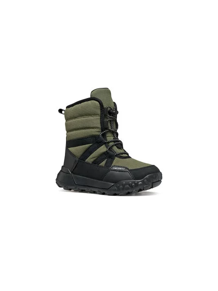 Snehule Geox J Trekkyup Boy B Abx D Tmavo zelená