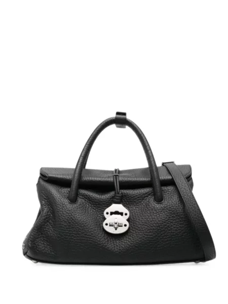 Geantă shopper Zanellato din piele negru