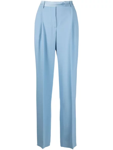 Pantaloni Alberta Ferretti albastru