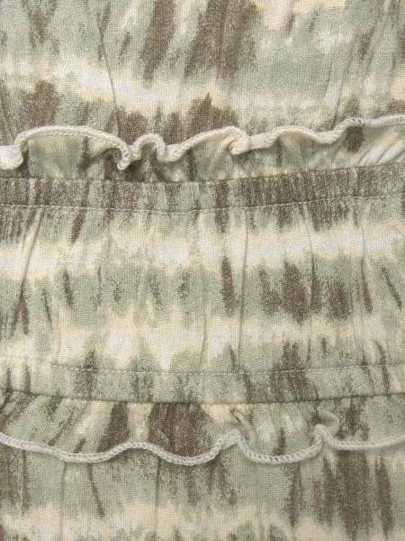 LASCANA Rochie de vară / maro / verde mentă bej